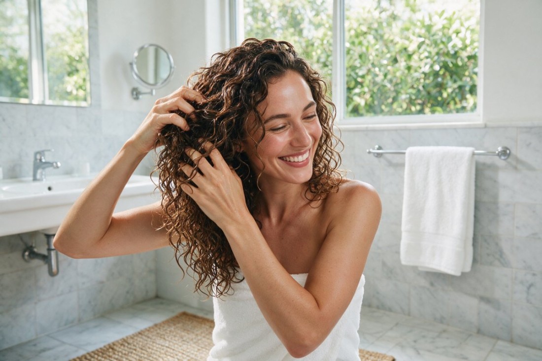 2-in-1 Leave-In Conditioner and Curl Cream: The Simple Curly Routine