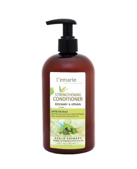 L'emarie Strengthening  Conditioner, Detangler & Deep Conditioning, For Stronger, Thicker, Longer Hair, 16 oz 