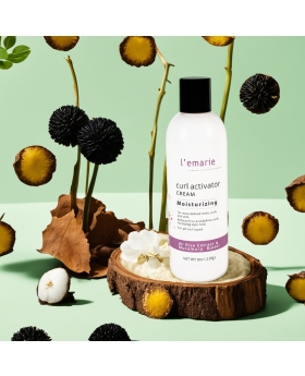 L'emarie Curl Activator Cream for Moisturizing, Defined & Healthy Curls With Rice Extract & Murumuru Seed Butter