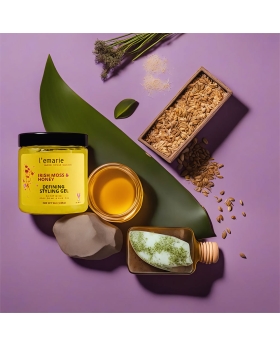 L'emarie Hair Styling Gel | Irish Moss & Honey for All Hair Types 9oz
