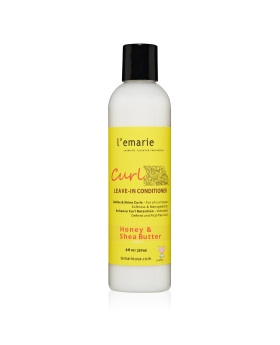 L'emarie Curl Leave-in Conditioner Honey & Shea butter for All Curl Type 8oz