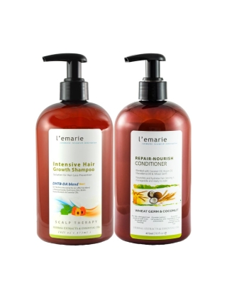 L'emarie Intensive Hair Growth Shampoo and Conditioner DUO