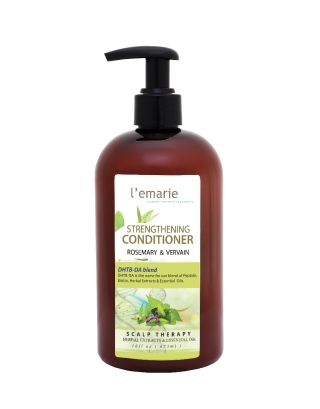 L'emarie Strengthening Conditioner, Detangler & Deep Conditioning, For Stronger, Thicker, Longer Hair, 16 oz