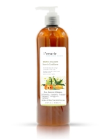 L'emarie Collagen & Keratin Leave-In Conditioner + Curl Cream for Curly Hair, 15 oz
